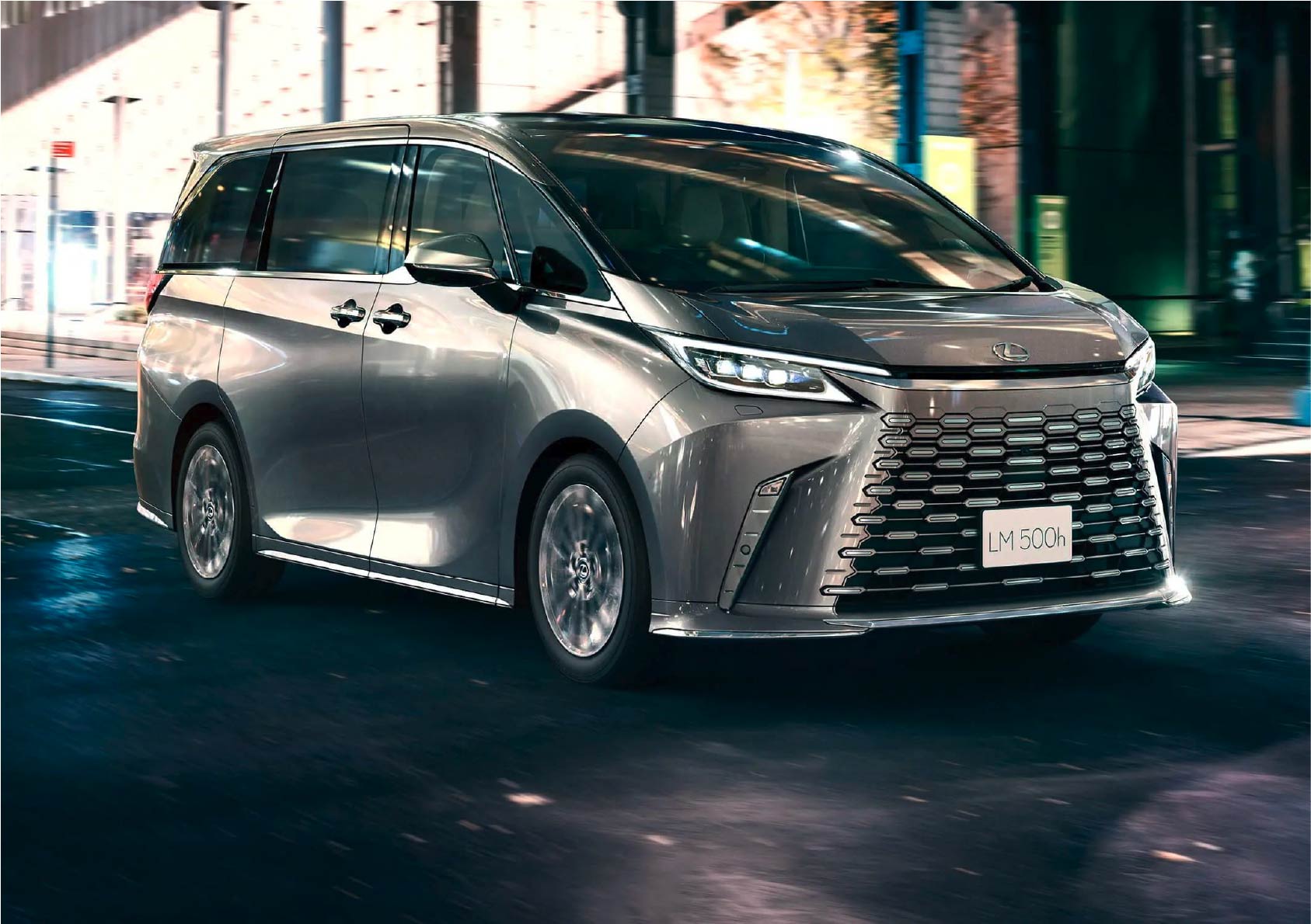 Limousine on the road